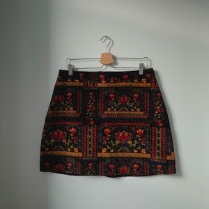 Floral Velvet Skirt | H&M x Coachella